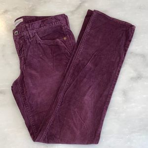 Madewell Corduroy Straight Leg Pants